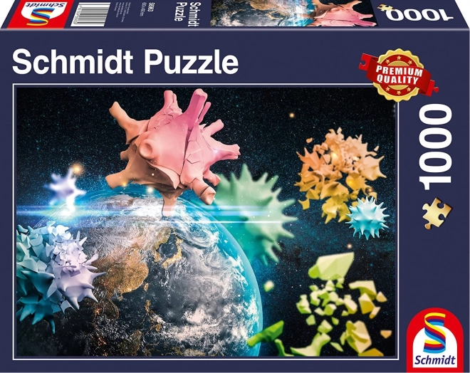 Schmidt puzzle Planeta Země 2020, 1000 dílků