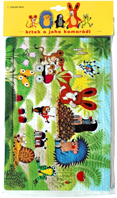 Pěnové puzzle Krtek 6 dílků/2 motivy