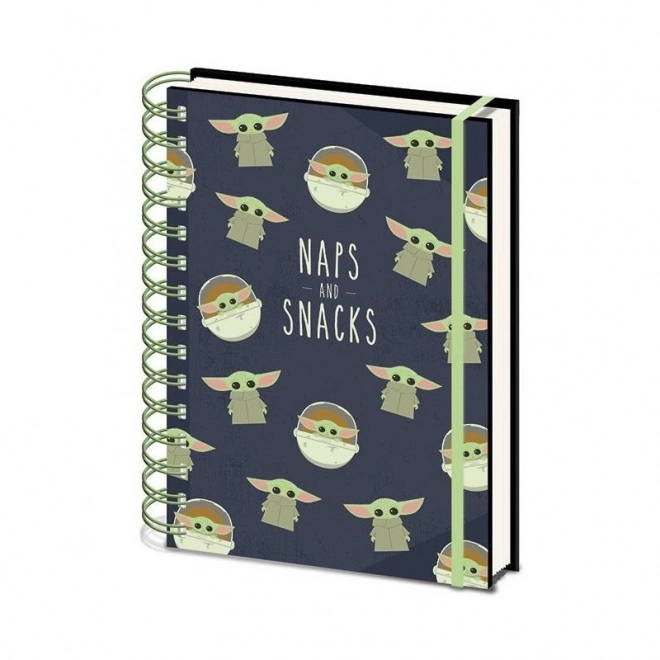 Kroužkový blok A5 Mandalorian - Naps and Snacks