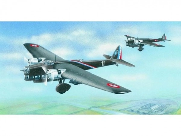 Model Amiot 143 v měřítku 1:72