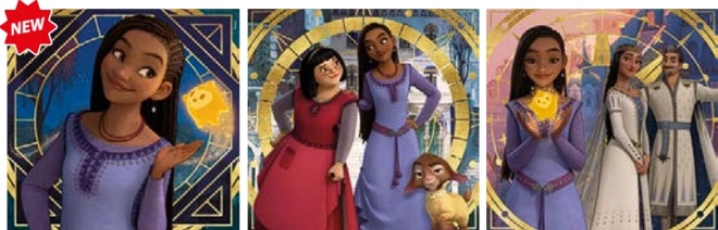 Puzzle 3x48 dílků Square Disney Wish
