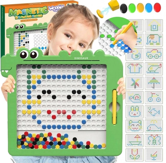 Magnetická tabulka pro děti MagPad Dinozaur od WOOPIE