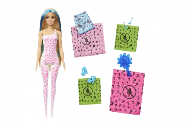 Barbie Color Reveal divoké vzory