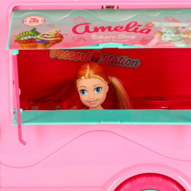 Kamper pro panenky s food truckem