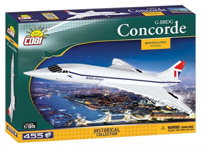 COBI 1917 Concorde z Brooklands Museum, 1:95, 455 k