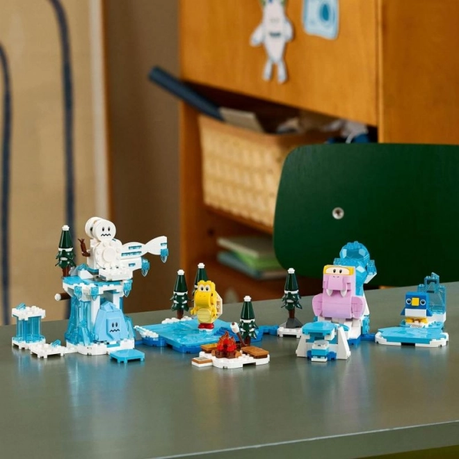 Lego super mario sněhové dobrodružství s fliprusem rozšiřující set