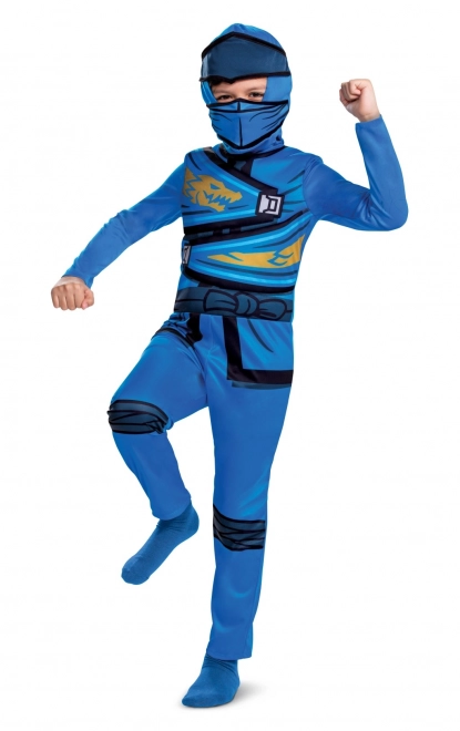 Lego Ninjago kostým Jay pro děti 7-8 let