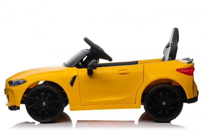 Bmw M4 baterie Auto žlutá