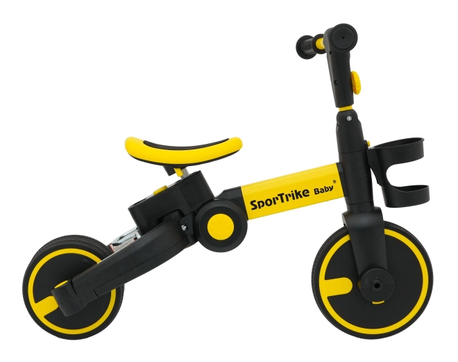 Dětské odrážedlo Happy Bike 3v1 – Žluté