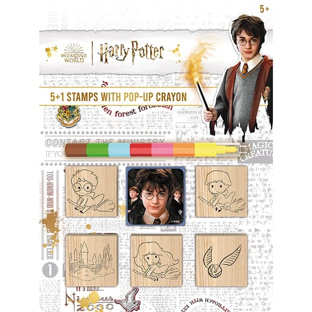 Dřevěná razítka a voskovky Harry Potter