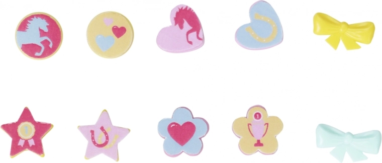 Stylování se 10 nacvakávacími ozdobami