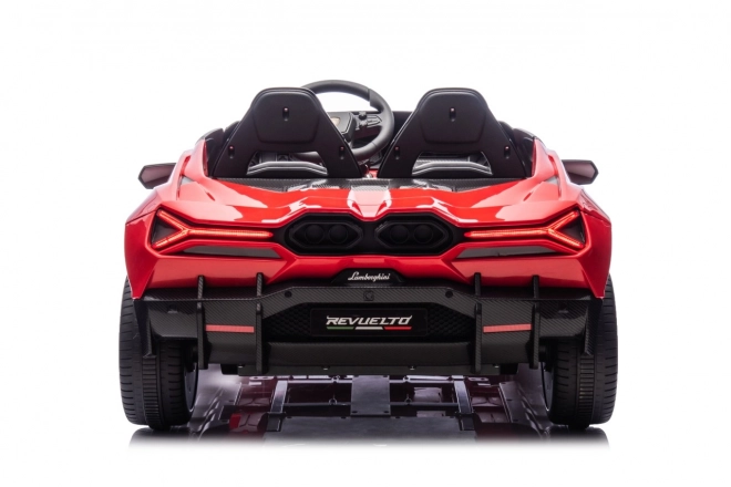 Elektrické auto Lamborghini Revuelto XL červené