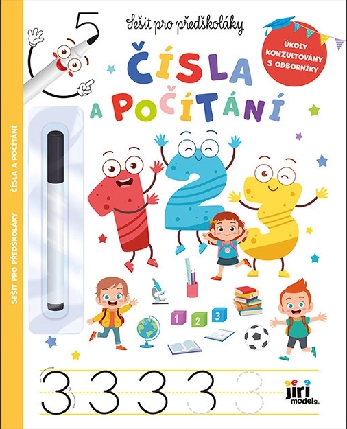 Sešit pro předškoláky Čísla a počítání