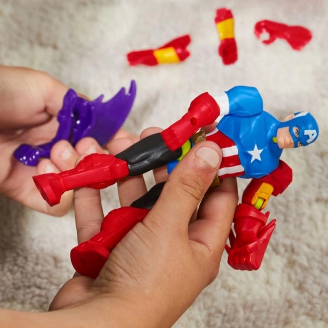 Avengers Mixmashers Kapitán Amerika figurka