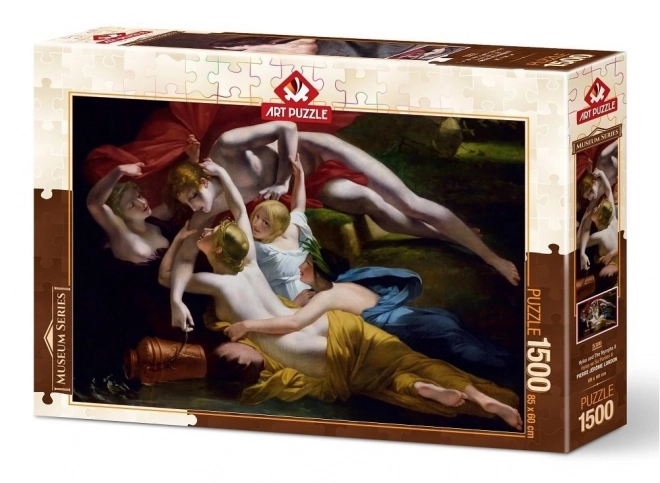 Puzzle ART PUZZLE muzeum: Hylas a nymfy, 1812, 1500 dílků