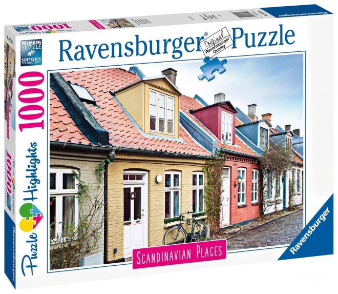Puzzle 1000 prvků Skandinávské město 2