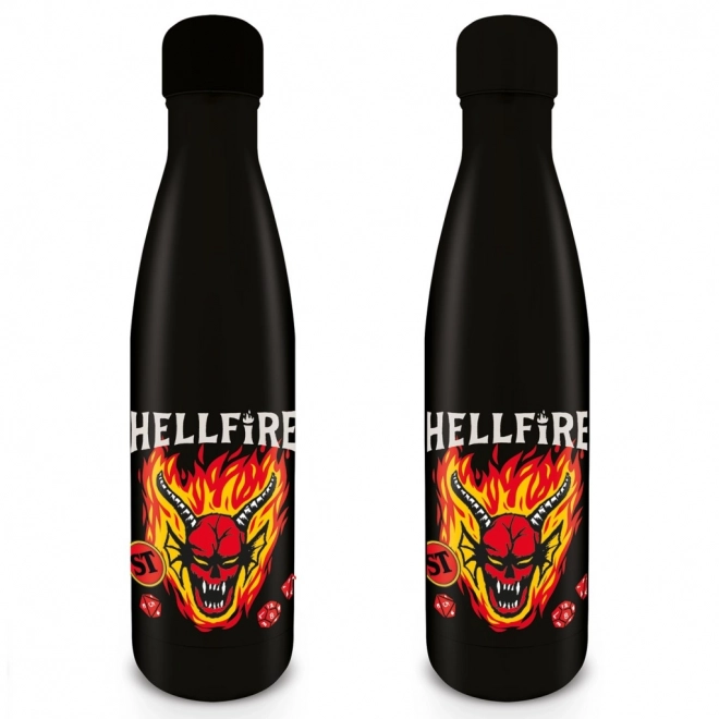 Nerezová láhev Stranger Things Hellfire Club