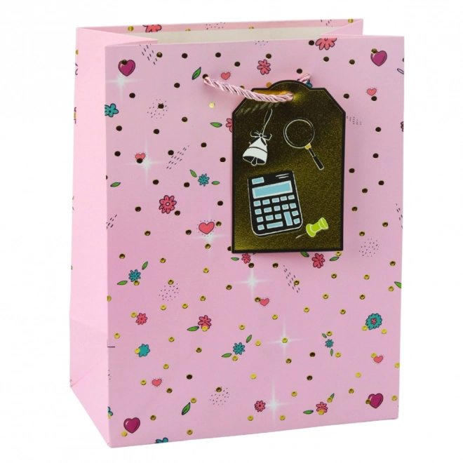 Dárková taška pro žáky a učitele 23 x 18 x 10,5 cm