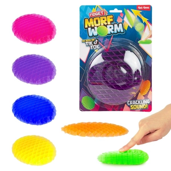 Antistresová hračka Morf Worm