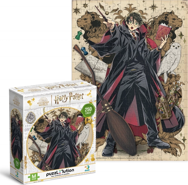 Puzzle DODO Harry Potter: Mladý kouzelník 250 dílků