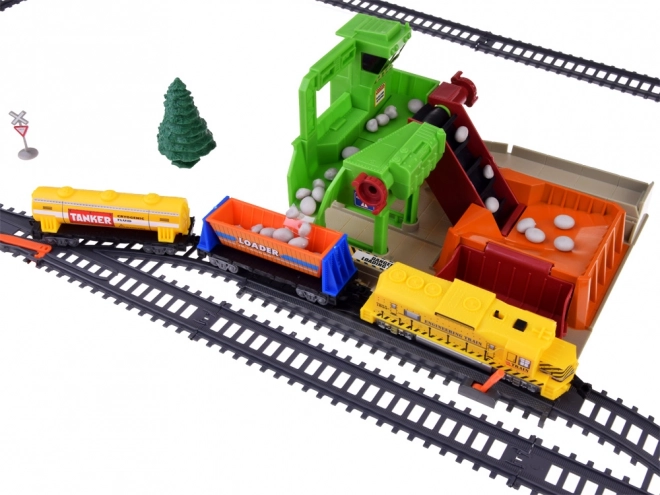 Velká elektrická vlaková dráha 320cm RC0627