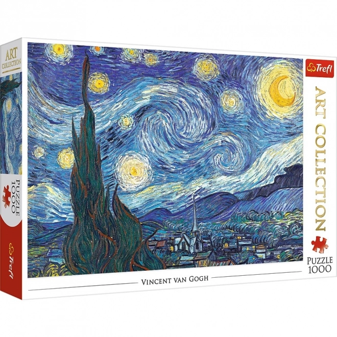 Puzzle 1000 dílků Art Collection Hvězdná noc