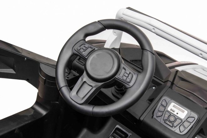 Čtyřmístná bugina ATV RACING UTV2000 s li-ion baterií – červená