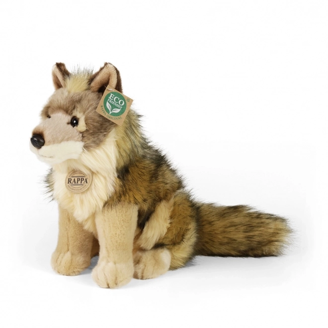 Plyšová hračka vlka RAPPA 24 cm ECO-FRIENDLY