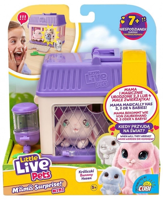 Figurka Little Live Pets - Máma Překvapení Mini Králíček