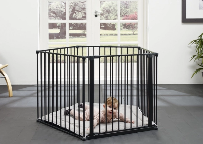Baby Dan - ohrádka Park A Kid, černá –  Antracit