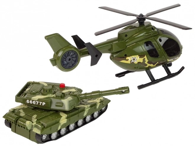 Vojenská stavebnice Tank Faction Propulsion Helicopter