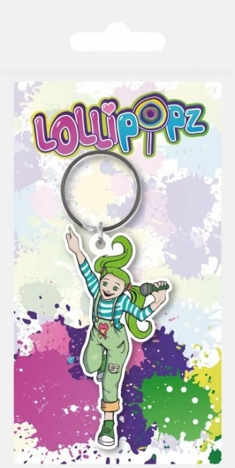 Lollipopz klíčenka zelená