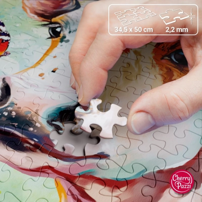 Puzzle CHERRY PAZZI Páni, kráva! 500 dílků