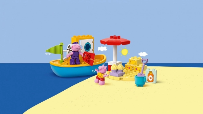 LEGO DUPLO Peppa Pig Výlet lodí