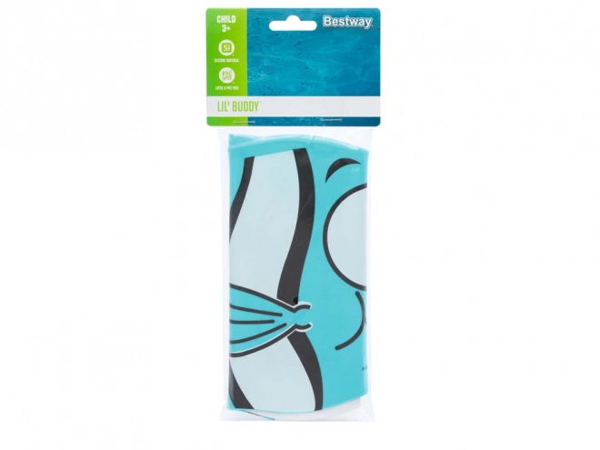 Dětská koupací čepice Rybka Bestway – Modrá