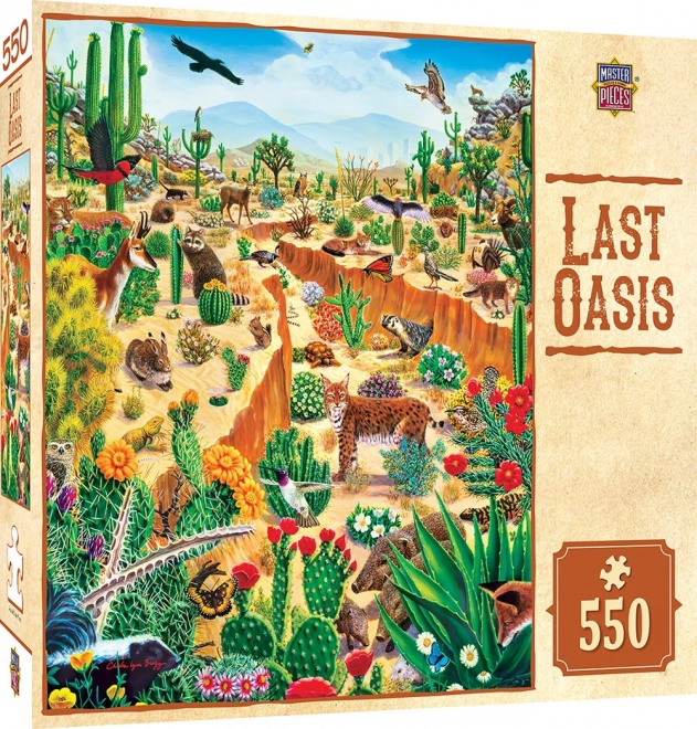 Puzzle Poslední Oáza od MASTERPIECES, 550 dílků
