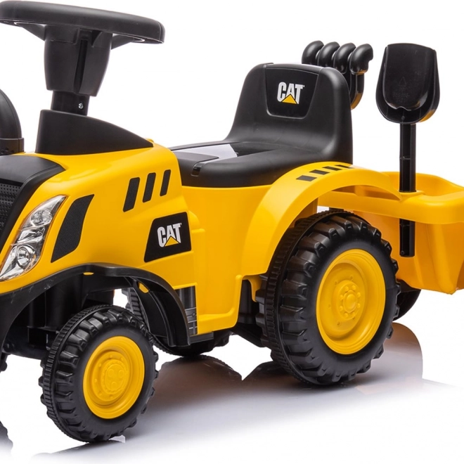 Odrážedlo traktor CAT značky Chipolino žlutý