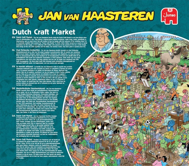 JUMBO Puzzle JvH 10 let Jan van Haasteren XXXL (jubilejní limitovaná edice) 30200 dílků