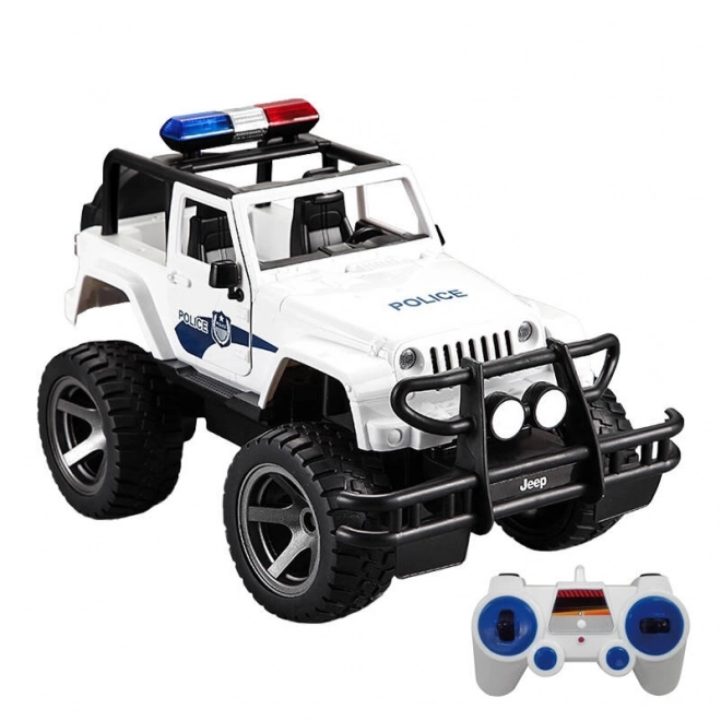 Dálkově ovládané policejní auto Jeep 1:12 Double Eagle