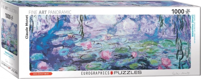 EUROGRAPHICS panoramatické puzzle lekníny 1000 dílků