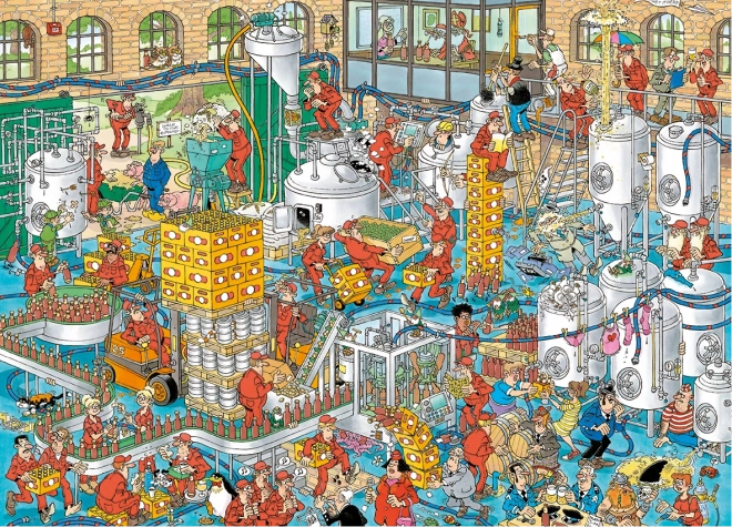 Puzzle JvH Řemeslný Pivovar 2000 dílků