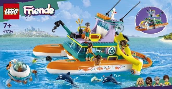 LEGO Friends mořská záchranná loď