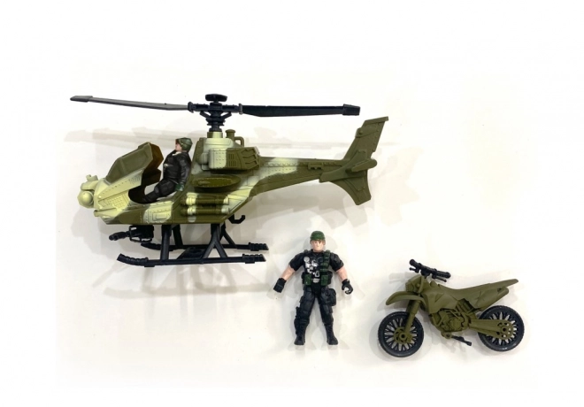 Speciální bojová sada - Helikoptéra a Terénní auto