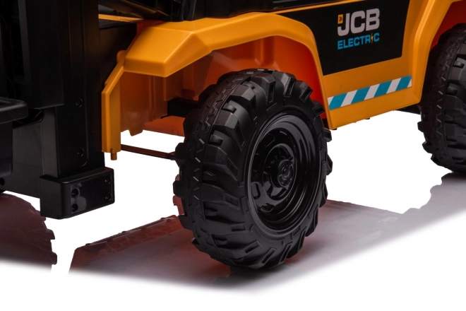 Dětský elektrický vysokozdvižný vozík JCB