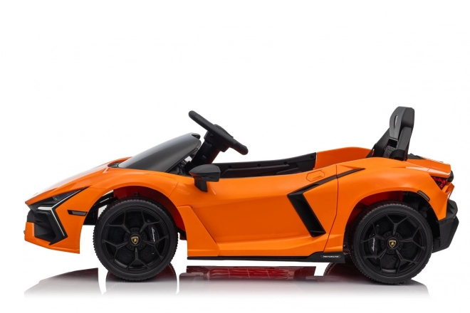 Dětské elektrické auto Lamborghini Revuelto oranžové