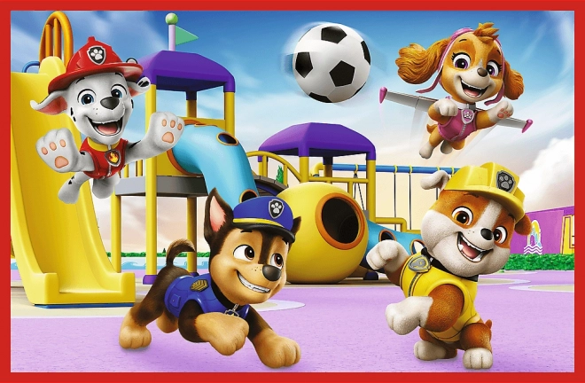 TrefL puzzle Tlapková patrola: zábavný psí den