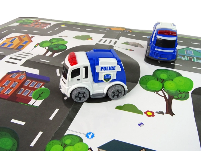Edukační mapa a dopravní značky