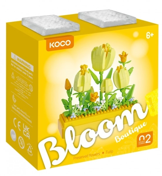 Stavebnice Tulipány KOCO