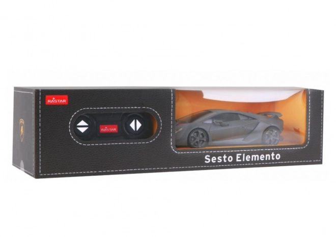 RC sportovní auto 1:24 Lamborghini Sesto Elemento Grey na dálkové ovládání