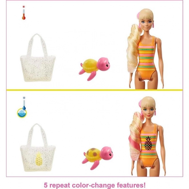 Barbie Color Reveal panenka - Pěna plná zábavy